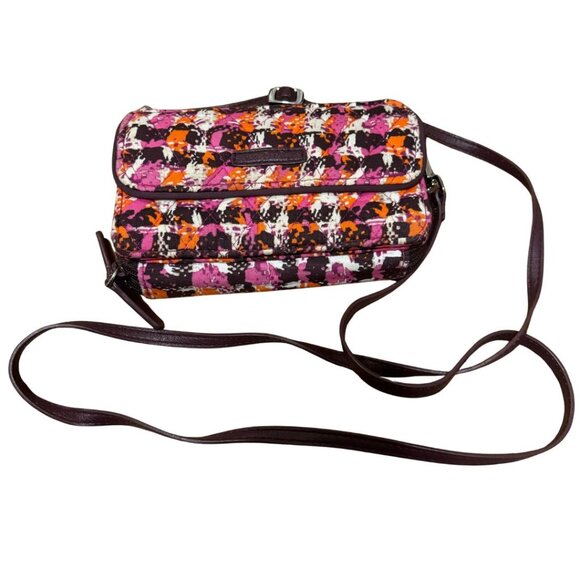Vera Bradley Crossbody - Houndstooth Tweed - Picture 1 of 9